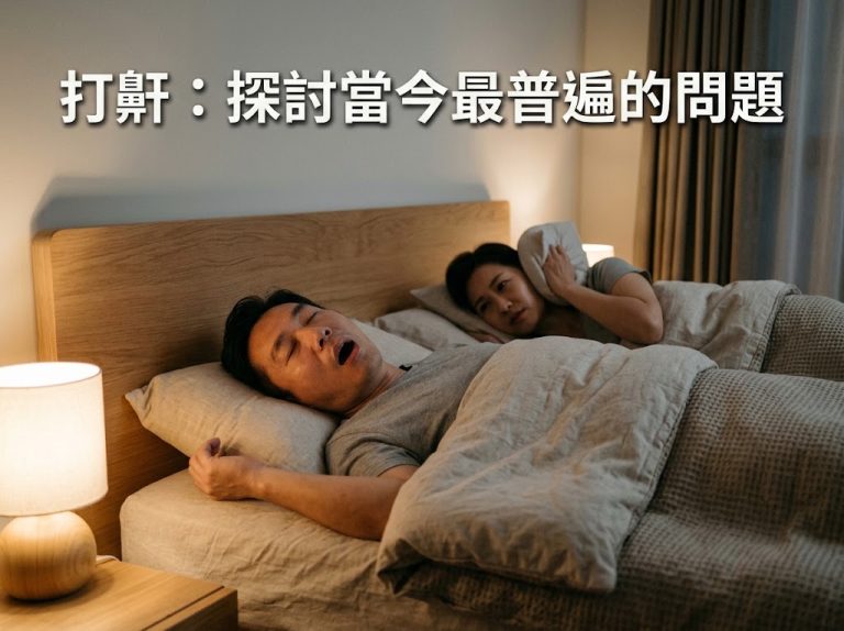 打鼾：探討當今最普遍的問題
